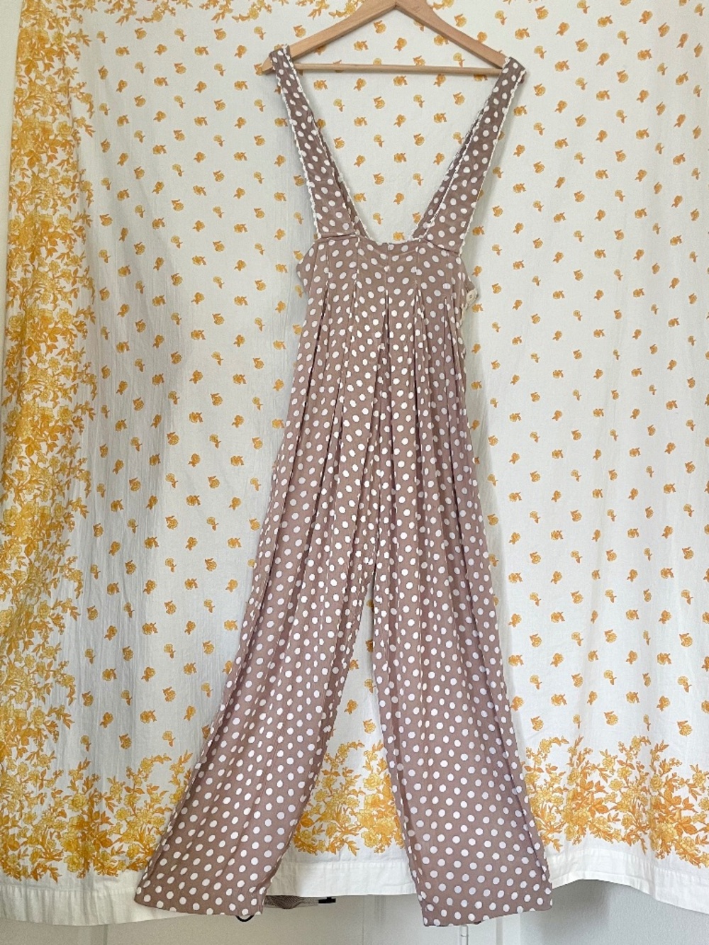 Vintage 90s Polka Dot Rayon Jumper